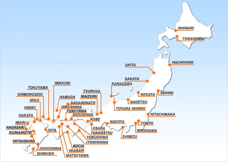 日本全国代理店地図